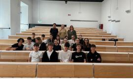 Macerata, gli studenti del "Galilei" guardano già al futuro e alla finanza: relazione in università