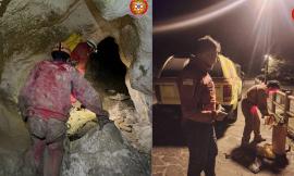 Non ritorna dopo l'escursione in grotta, la moglie lancia l'allarme: ritrovato in serata
