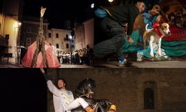 Il Friku Festival fa tappa a Serrapetrona: trasformismo sui trampoli, magia comic e clowneria
