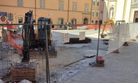 Macerata, lavori in piazza Vittorio Veneto: prorogato il divieto di transito sino al 19 agosto