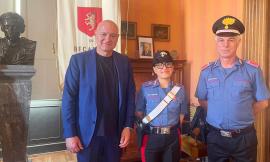 Recanati, in servizio la prima carabiniere donna: arriva dalla Puglia. Il sindaco: "Più telecamere per la sicurezza"