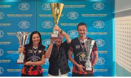 Fisiomed festeggia i tre volte campioni d’Italia del Puma Volley Mista
