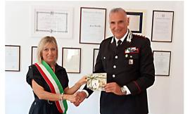 Camerino ringrazia il comandante provinciale dei carabinieri Nicola Candido