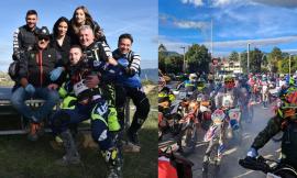 Castelraimondo capitale dell'enduro: 200 piloti gareggiano tra le colline maceratesi