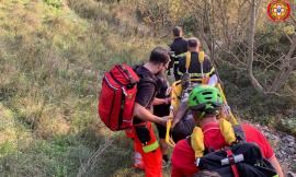 Perde l'appiglio durante l'arrampicata e cade rovinosamente: soccorso climber