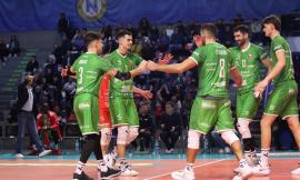 Pallavolo Macerata lotta ma cede in trasferta all'Evolution Green Aversa: 3-0