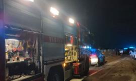 Civitanova, incidente in superstrada: tamponamento tra due auto, una si ribalta