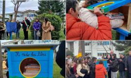 Castelraimondo, inaugurata la Casetta Book-Crossing per combattere le dipendenze digitali