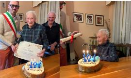 Matelica festeggia i 104 anni di Dino Pallotti: è uno dei pionieri del Verdicchio