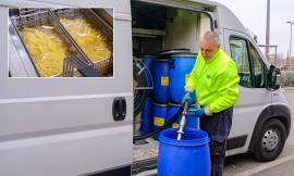 Macerata, gli oli di scarto dalla cucina al motore: progetto nel segno del recupero
