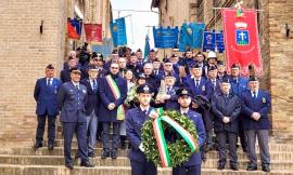 Montecassiano, scoperta la targa "Slargo Aviatori d'Italia" nel ricordo di Luigi Capparucci