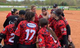 Softball serie A1, soffre Ares Macerata contro Pianoro: le Blue Girls vincono facilmente 3-0 e 7-0