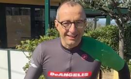Matteo Ricci, pedalate elettorali: al via tour in bicicletta nell'entroterra, sarà anche a Camerino