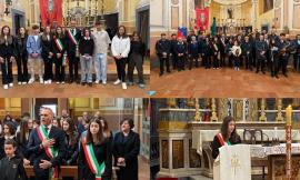 Morrovalle, la pioggia non ferma le celebrazioni per il 25 aprile: il sindaco cita Primo Levi