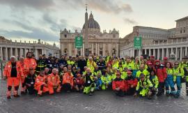 Anche i volontari maceratesi al funerale di Papa Francesco: "Un'esperienza emozionante"