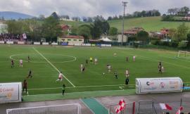 Eccellenza, il Tolentino vola ai playoff: Matelica steso da due gol d'autore di Tizi e Lovotti