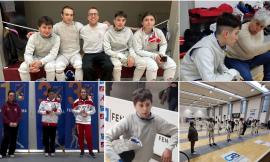 Successo per la Macerata Scherma: cinque atleti qualificati per il campionato 'Gold' di fioretto e spada