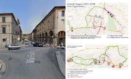San Severino, condotta fognaria danneggiata, scattano i lavori: limitazioni a traffico e sosta in centro