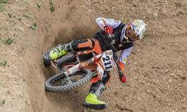 Tolentino, Fabio Santecchia domina a Fermo: doppia vittoria nel regionale di motocross
