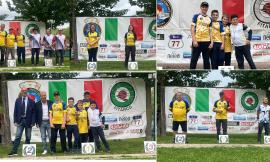 Tiro con l’arco, trionfo degli Arcieri del Medio Chienti al campionato regionale e Memorial Palmieri