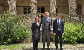 Il ministro Giuli in visita a Villa Buonaccorsi: "Al via i lavori entro l’anno"