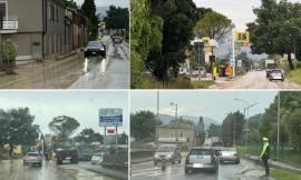 Acquazzone nel Maceratese: frane e smottamenti sulla Septempedana