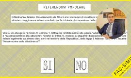 EPISODIO 5 - Referendum Lavoro e Cittadinanza, guida ai 5 quesiti con Riccardo Russo: cittadinanza italiana e tempi di residenza