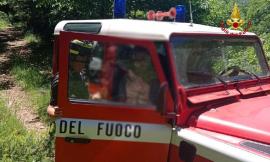 Sefro, escursionista si blocca dopo un infortunio al ginocchio: soccorso dai vigili del fuoco