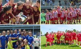 CF Maceratese protagonista tra le big: terzo posto dietro a Inter e Roma alla Riviera del Conero Cup