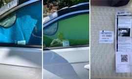 Multa a Marcelli nonostante il ticket sul vetro laterale: 'La settimana prima andava bene, ora no?' Multa a Marcelli nonostante il ticket sul vetro laterale: 'La settimana prima andava bene, ora no?'