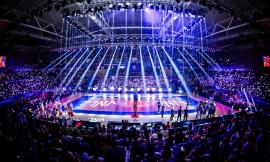 Lube protagonista in azzurro: Balaso, Bottolo e Gargiulo d’argento alla VNL