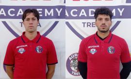 Aurora Treia, nuovi volti in difesa: ufficiali il portiere Palazzo e il terzino Tavoni