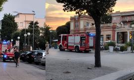 Civitanova, incendio in cucina al ristorante "Vitanova": intervengono i vigili del fuoco