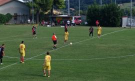 Allenamento congiunto tra Potenza Picena e Aurora Treia allo Scarfiotti: finisce 1-1