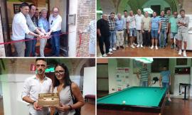 Treia, inaugurata nuova sala biliardi al circolo cittadino