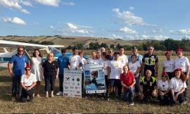 Un volo speciale per i ragazzi del Rotary Center di Tolentino