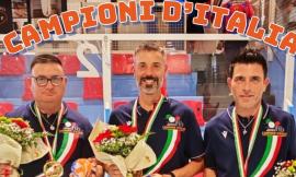 Matelica, Buldorini e Savoretti conquistano l'oro ai campionati italiani di bocce Matelica, Buldorini e Savoretti conquistano l'oro ai campionati italiani di bocce