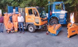 Valfornace, arriva il nuovo mezzo per sgombero neve e lavori stradali: "Un passo fondamentale"