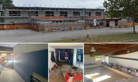 Sarnano, lavori in corso nella piscina comunale: ecco come sta cambiando