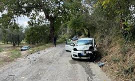 Macerata, scontro frontale tra due auto: quattro feriti trasportati al Pronto Soccorso