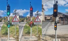 Camerino, nuovo semaforo a Morro: "Più sicurezza e traffico regolato lungo la Provinciale 17"