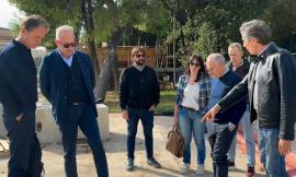 Civitanova, sopralluogo di Ciarapica al cantiere del Varco sul Mare: "Uno degli investimenti più significativi"