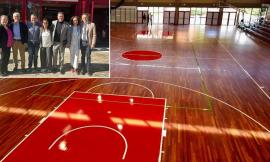 Tolentino, il Palasport Chierici torna alla comunità: efficientamento energetico, parquet e nuovi impianti