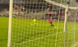 Eccellenza, Pietrani fa godere il Tolentino sul gong: battuta 3-2 la capolista Fermignanese