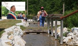 Pieve Torina, il percorso Kneipp si illumina di notte: nuova luce sul Sentiero delle Acque
