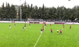 Eccellenza, il Tolentino strappa un meritato pareggio nel recupero: fermata la capolista Montecchio