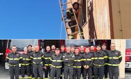 Apiro, entrano in servizio 13 nuovi vigili del fuoco: completato il corso di formazione