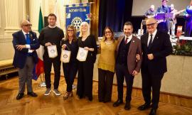 Rotary Macerata "Matteo Ricci": auguri natalizi e tre nuovi ingressi nel club