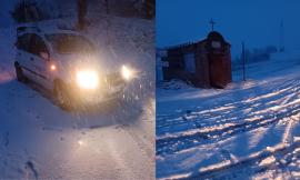 San Severino Marche, neve e blackout: disagi in città. Attivato il Piano Neve comunale