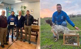 Motori e cinofilia ai vertici: Valfornace celebra i campioni Fabrizio Cagnini e Mirko Caramanti